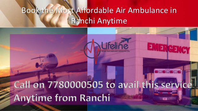 ranchi air ambulance cost
