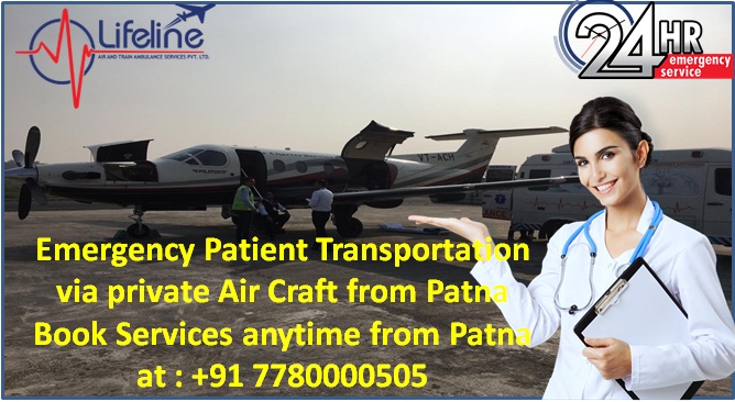 Lifeline Air Ambulance in Patna